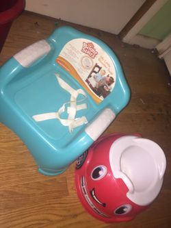 Potty chair & booster seat