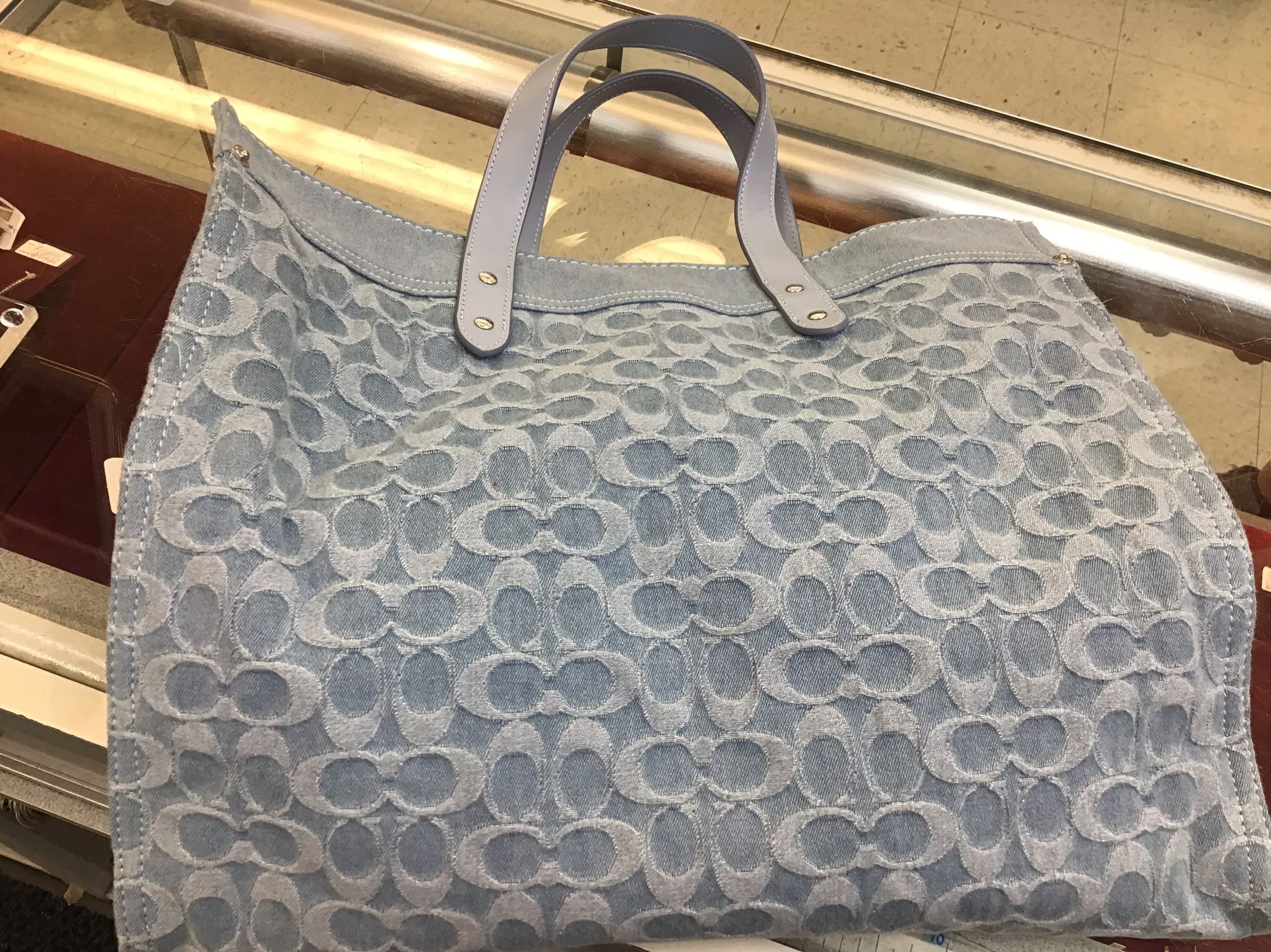 Coach Blue Jean Tote