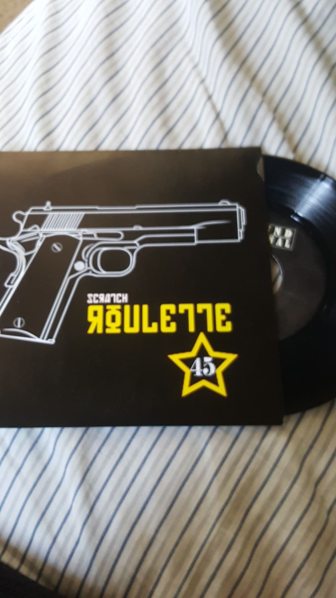 Scratch Roulette 45 rpm, 7 inch record *Rare*