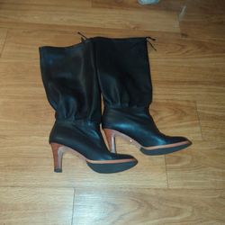 Women's Black Heel Boots