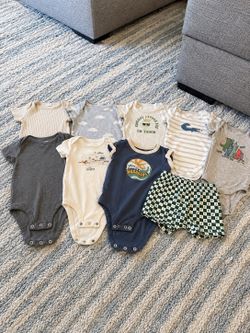 Baby Boy 3–6 Month Clothing Bundle – $15