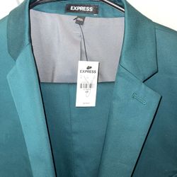 Teal Green - Men’s Extra Slim Express Suit!!