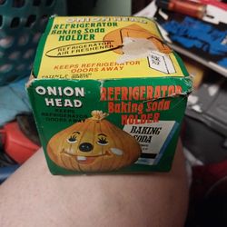 Onion Head Baking Soda Holder
