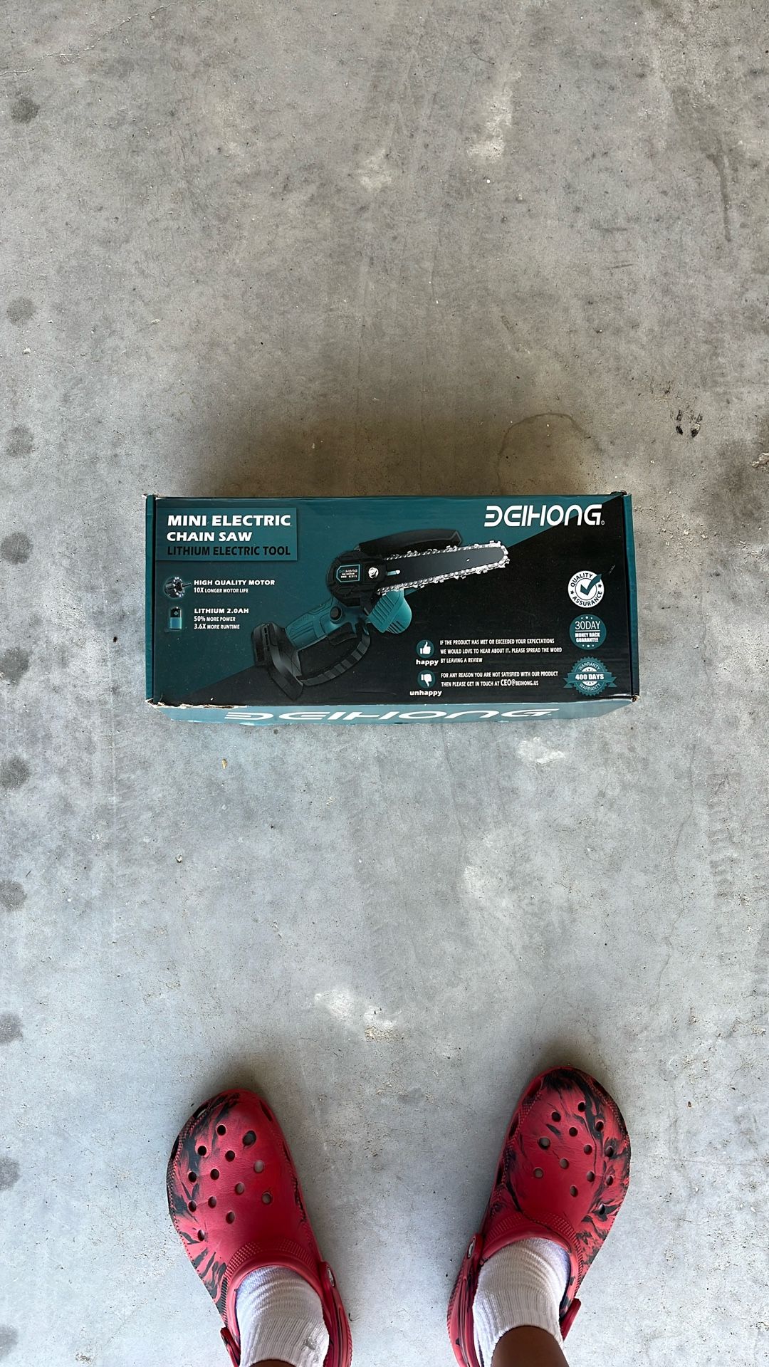 Mini Electric Chain Saw!!!