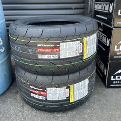 New 305/45/17 Nitto R2 Tires available!! Perfect for Drag Packs!! $340 each tire!!