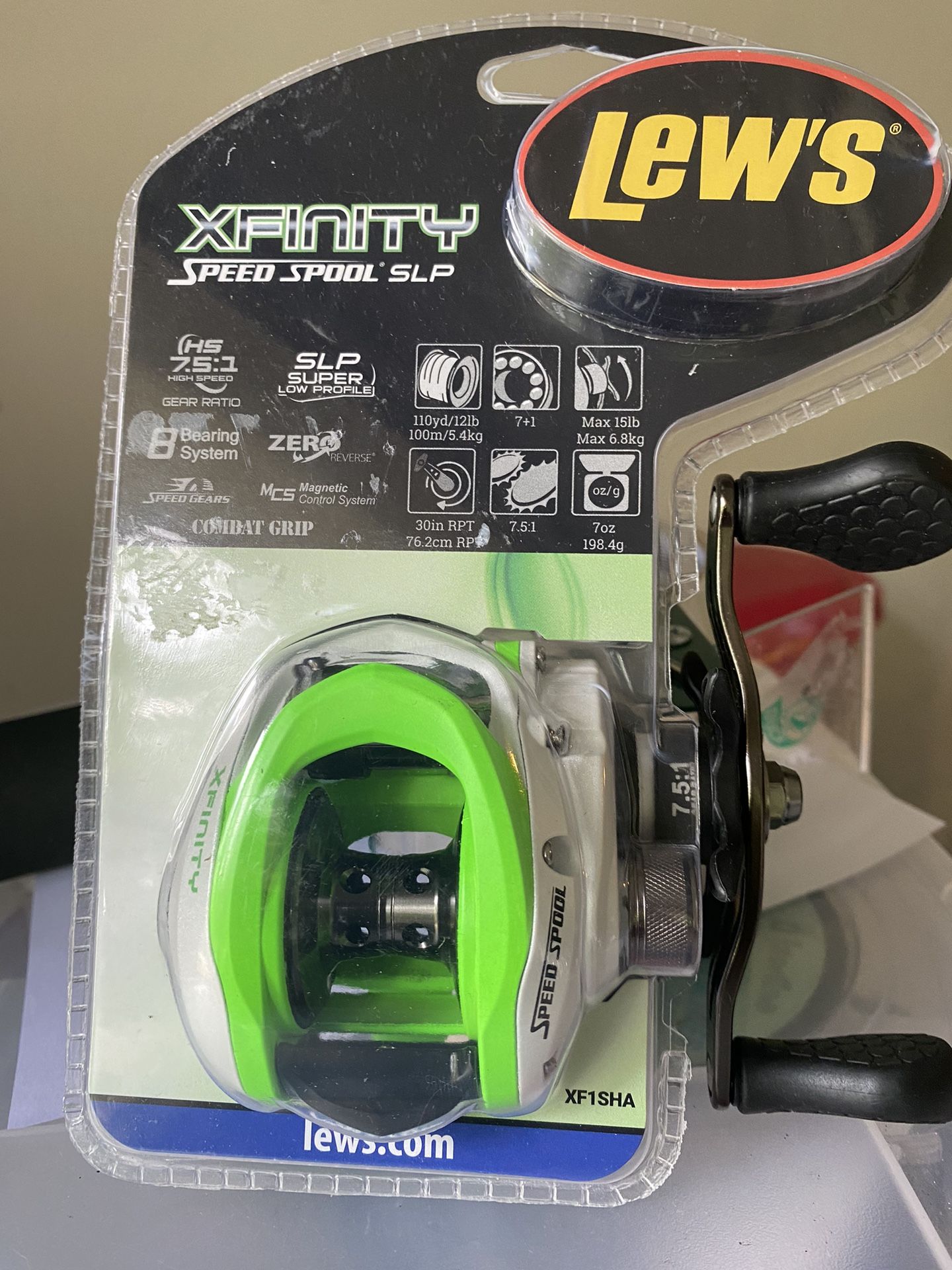 Lew's Xfinity Speed Spool SLP Fishing Reel - XF1SH