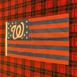 Brand New Washington Nationals Banner Flag