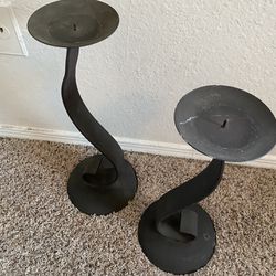 Iron Candle Holders 