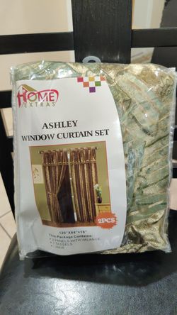 Window curtain set