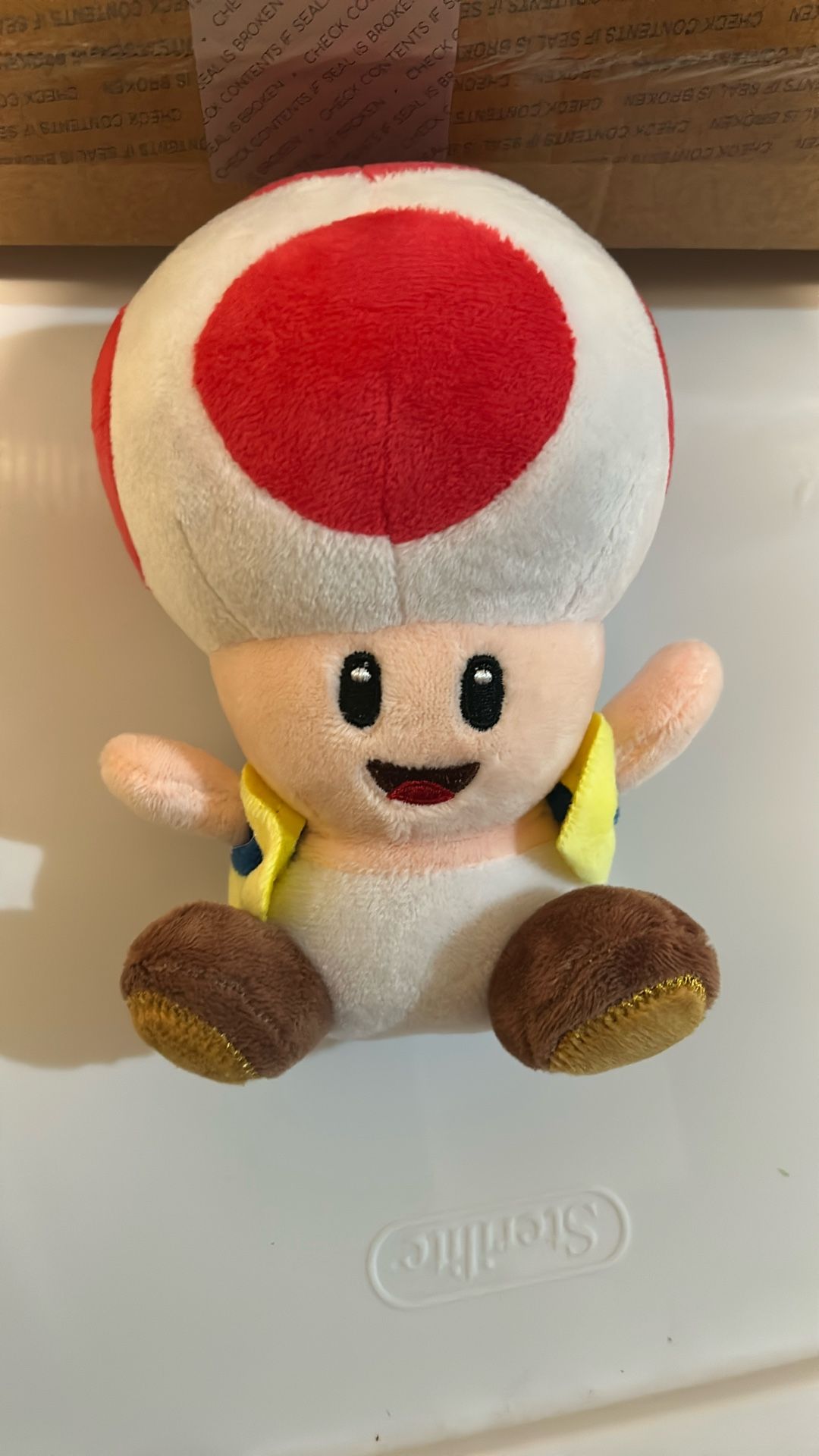 Toad Mario Plushie