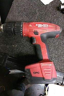 Hilti sfh 144 -hammer drill no charger works great