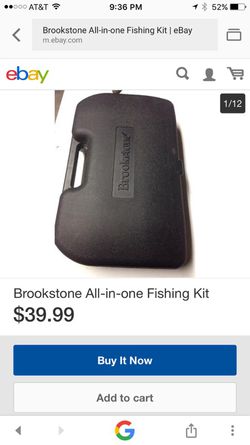 Brookstone portable fishing kit. for Sale in San Diego, CA - OfferUp