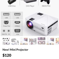 New! Mini Projector 📽️ 