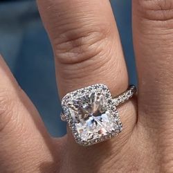 3.5 Carat Moissanite Ring