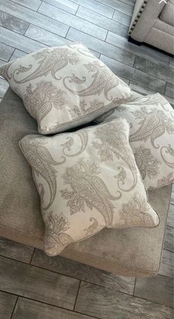 Feather couch pillows