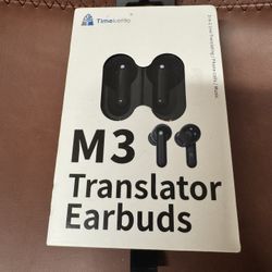 BNEW in opened box Timekettle M3 TRANSLATOR EARBUDS