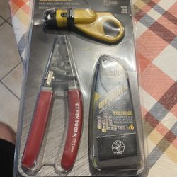 klien coax installation kit new $35 firm in n Lakeland 