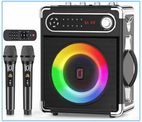 HWWR All-In-One Battery power Karaoke Speaker for Parties/ Outdoors.  NEW