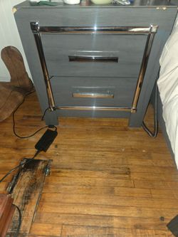 Bed frame and dresser