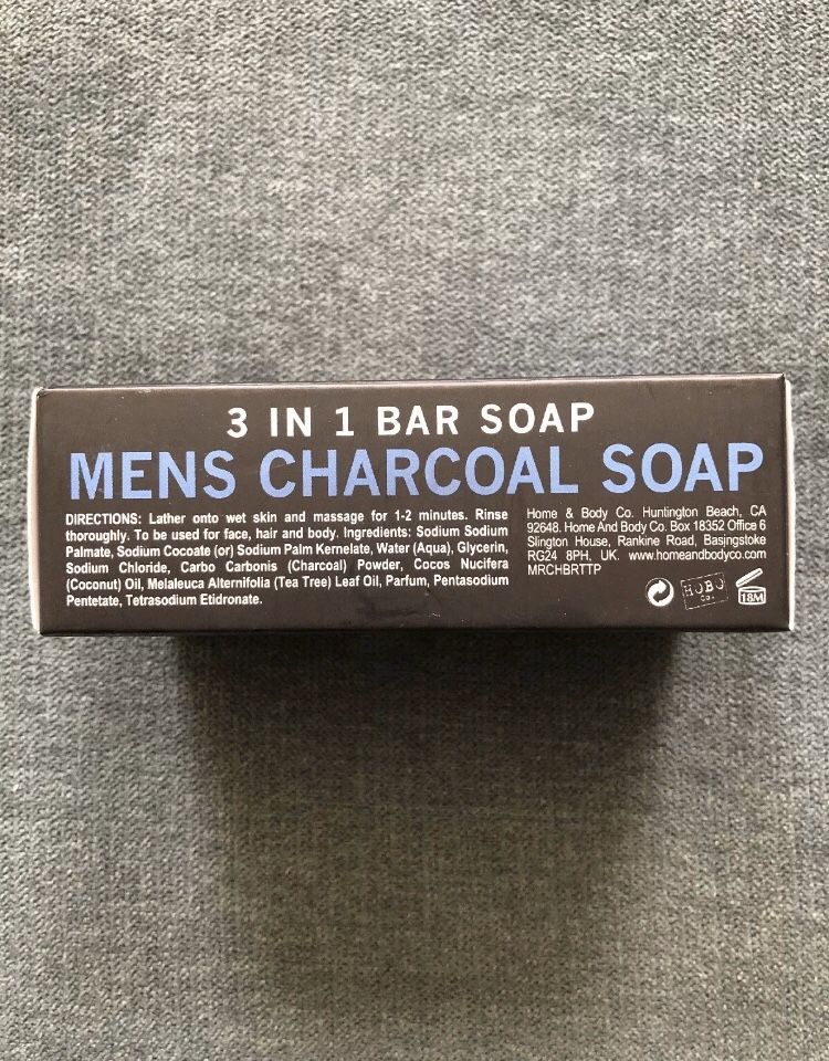 Mr detox charcoal soap lot of peppermint