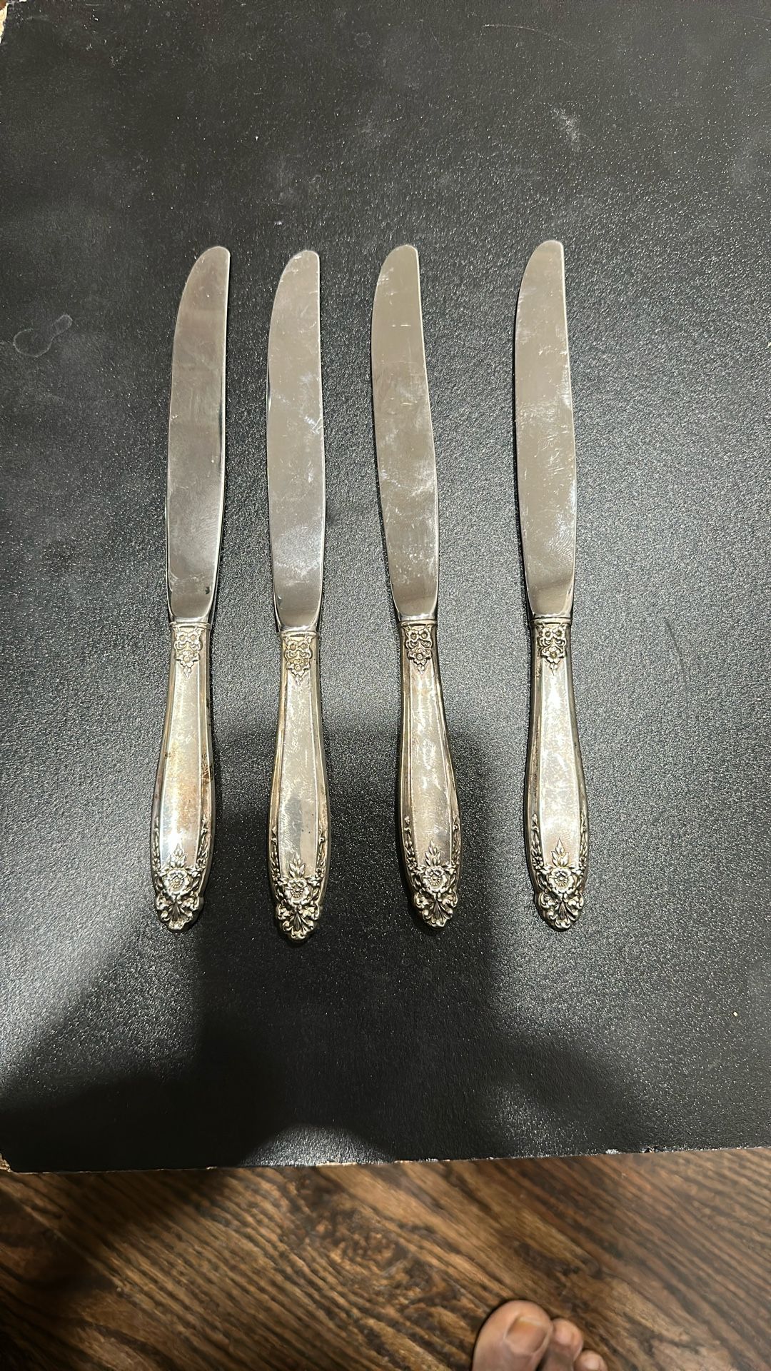 Four Piece Set Prelude (Sterling, 1939, No Monograms) by INTERNATIONAL SILVER