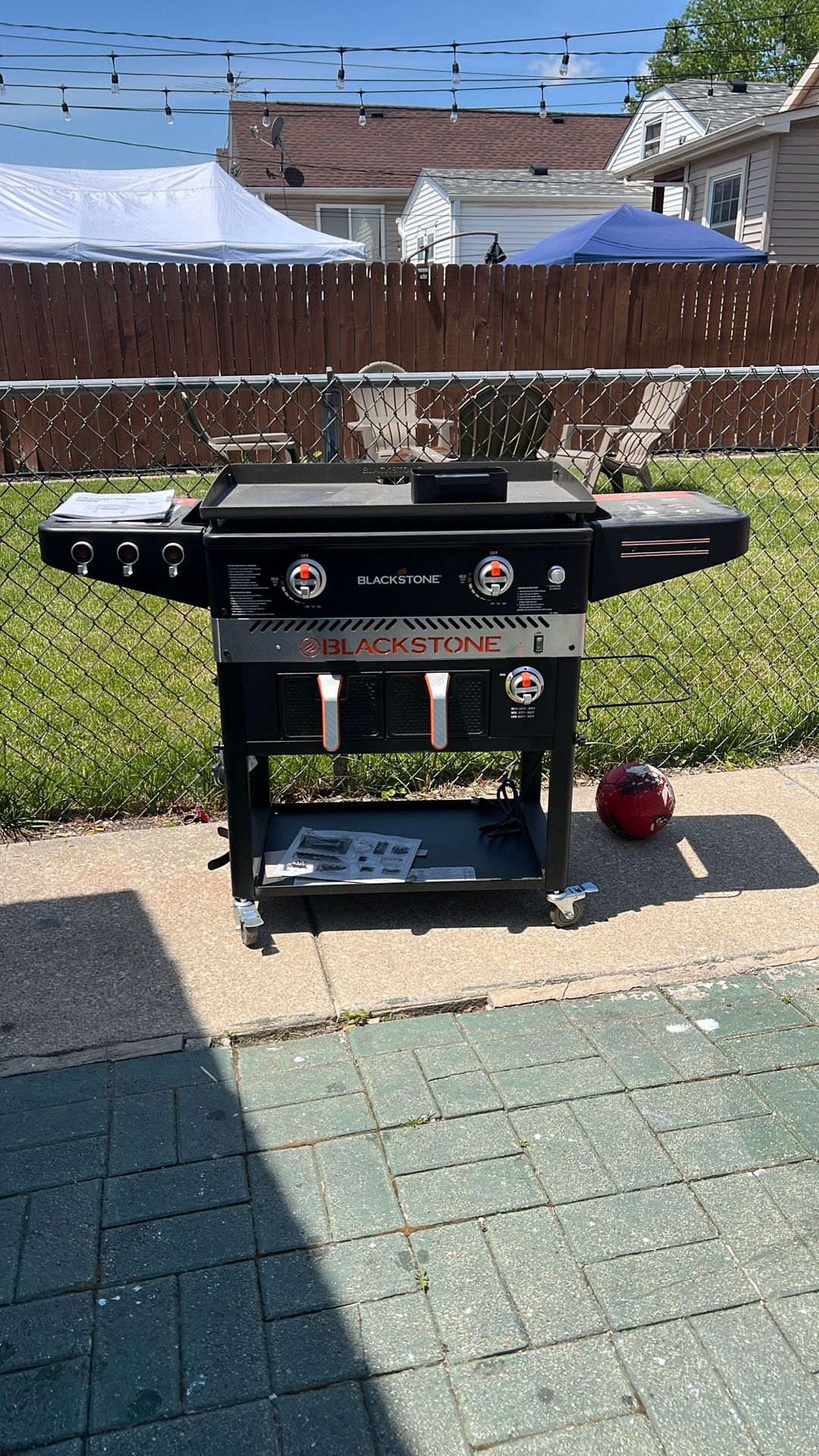 Black Stone Griddle And Air fryer