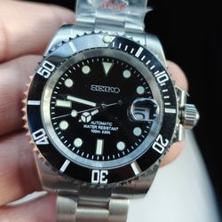 Custom Seiko Submariner Watch