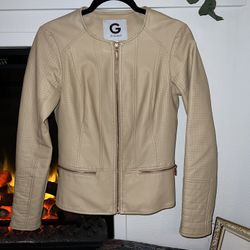 G By Guess Faux Leather Jacket