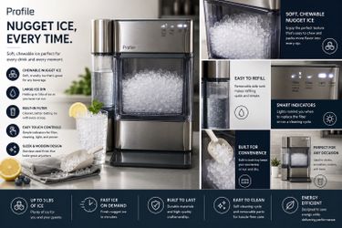 GE Profile Opal 2.0 Ultra Nugget Ice Maker – $200.