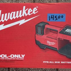 Milwaukee Cordless Electric Portable Inflator (Tool-Only) (NEW) (2848-20)