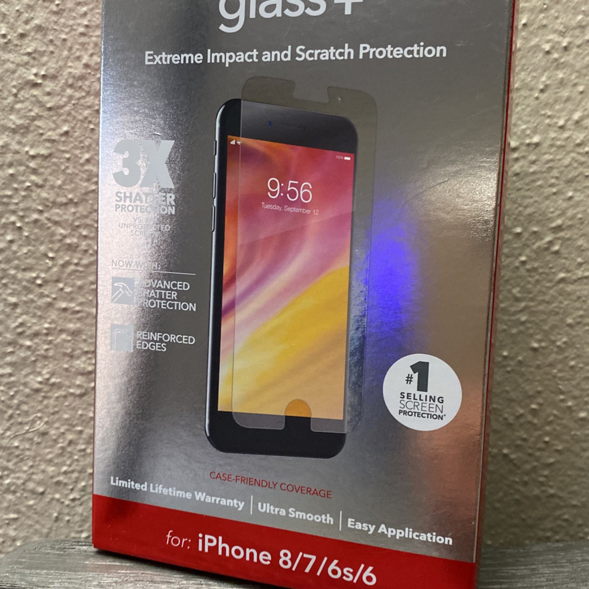 INVISIBLE SHIELD glass+(IPhone 8/7/6s/6)