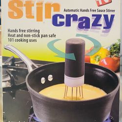 Stir CrazyHands Free Stirring Heat & Non stick. 