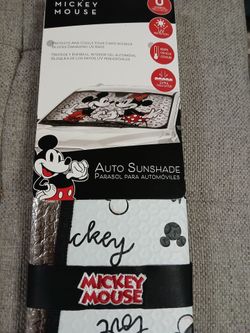 New Mickey Mouse Auto Sunshade