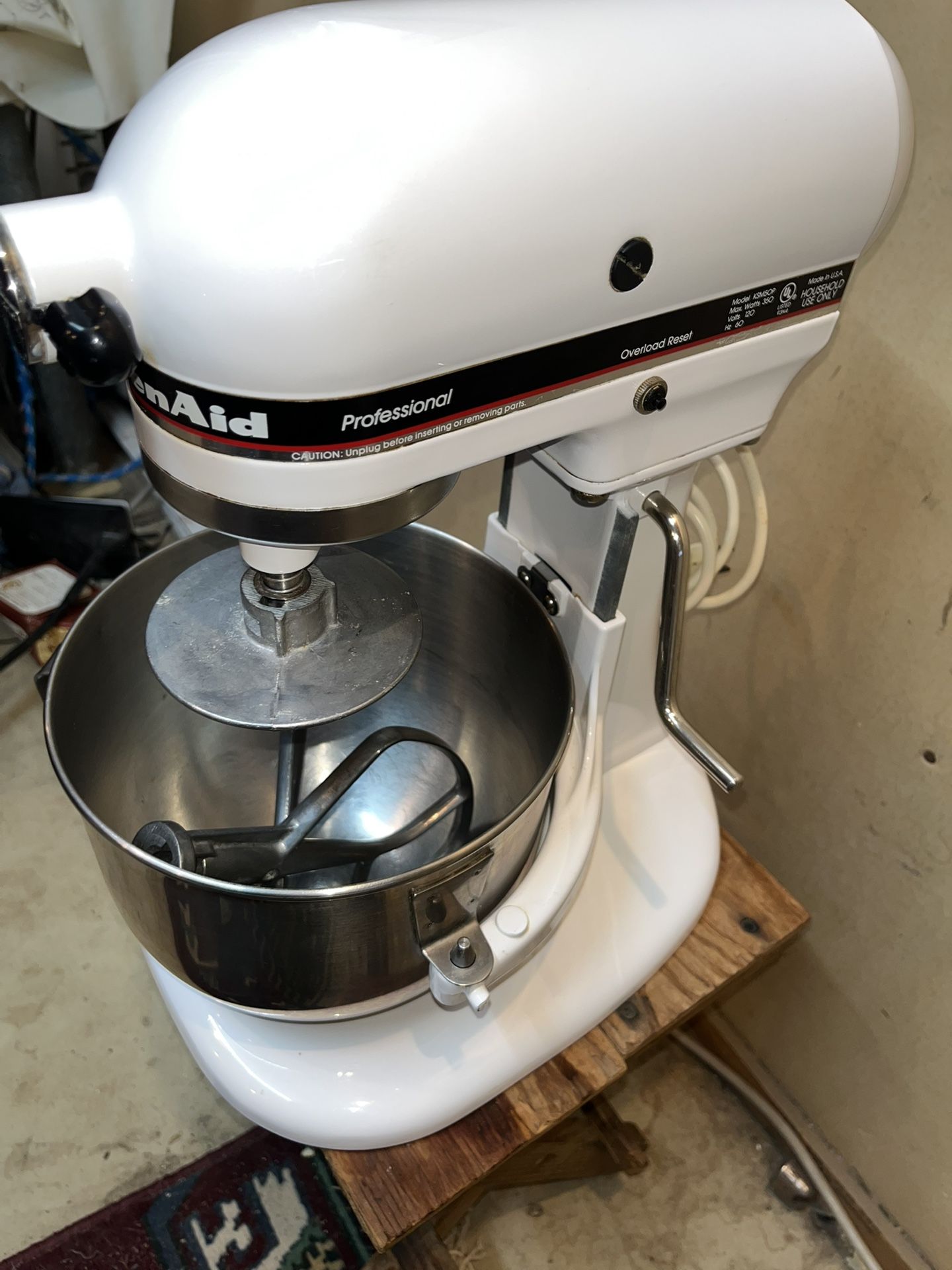 Large KitchenAid mixer