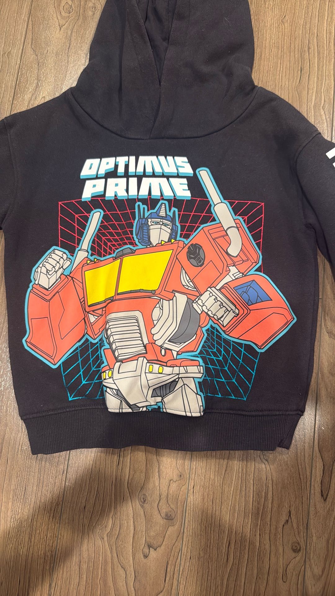 Transformers Optimus Prime Toddler Hoodie