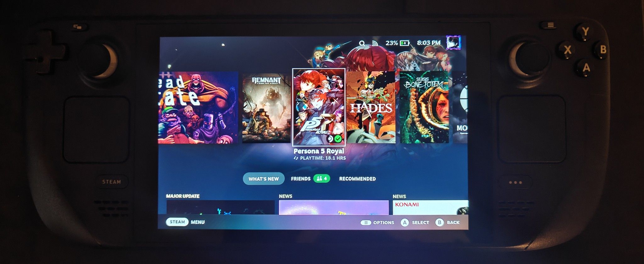 Steam Deck LCD 256GB + Samsung EVO microSD + Project Killswitch