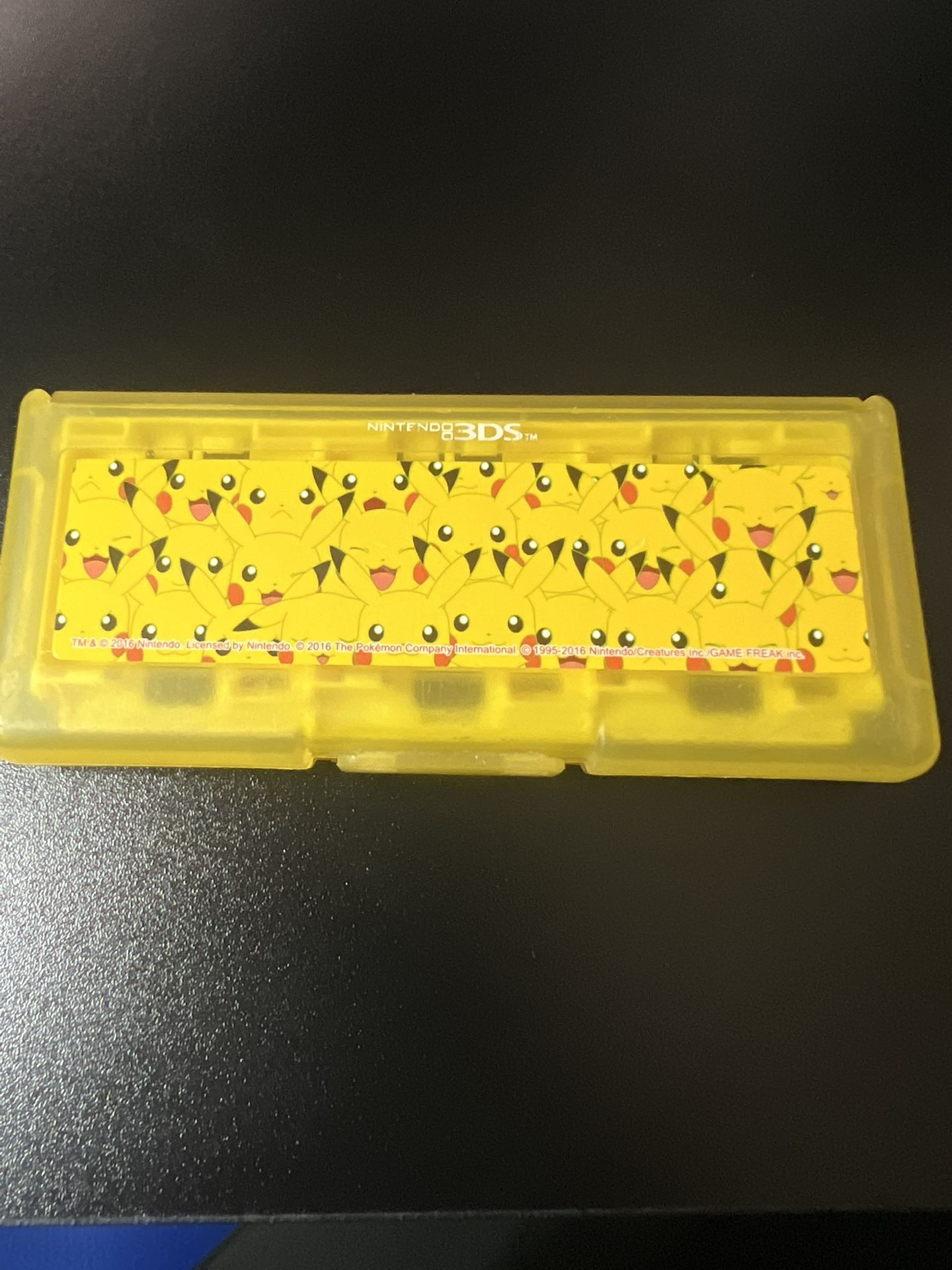 Yellow Pikachu 3DS Game Case By Hori