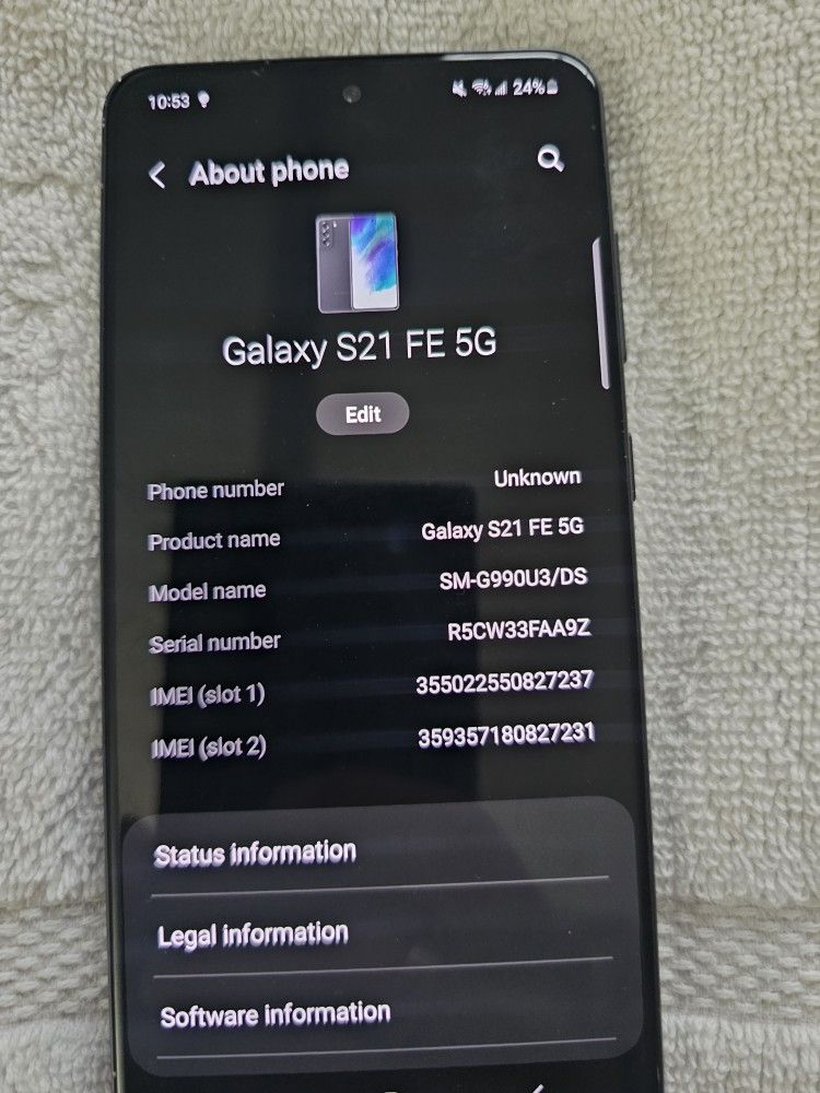 Samsung S21 FE 5G 128GB Unlocked Android Smartphone

