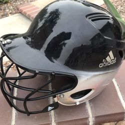 Baseball helmet.