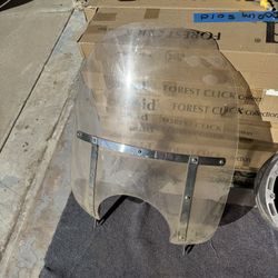 Windshield For A Harley