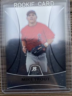 Mike trout rookie card