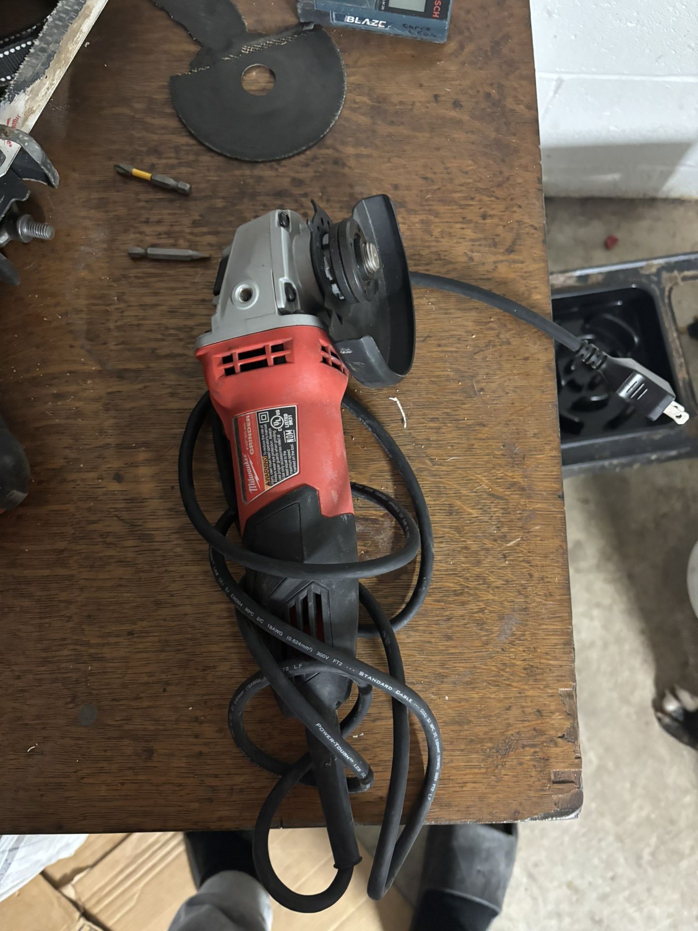 Milwaukee Corded Grinder