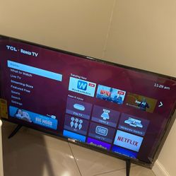 TCL Roku Flat Screen 