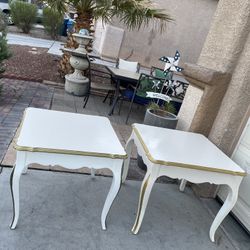 2 Side Table Good Condition ($30 For Both Of Them ))