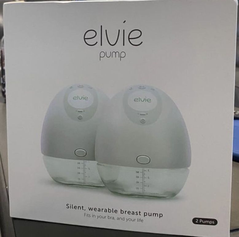 Elvie Double Breast Pumps With Parts