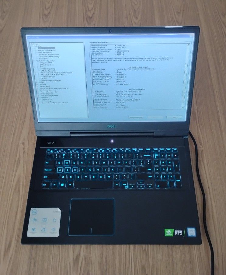 Dell G7 7790 17 Inch Laptop