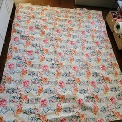 King COMFORTER BLANKET VASE AND FLOWER CLEAN