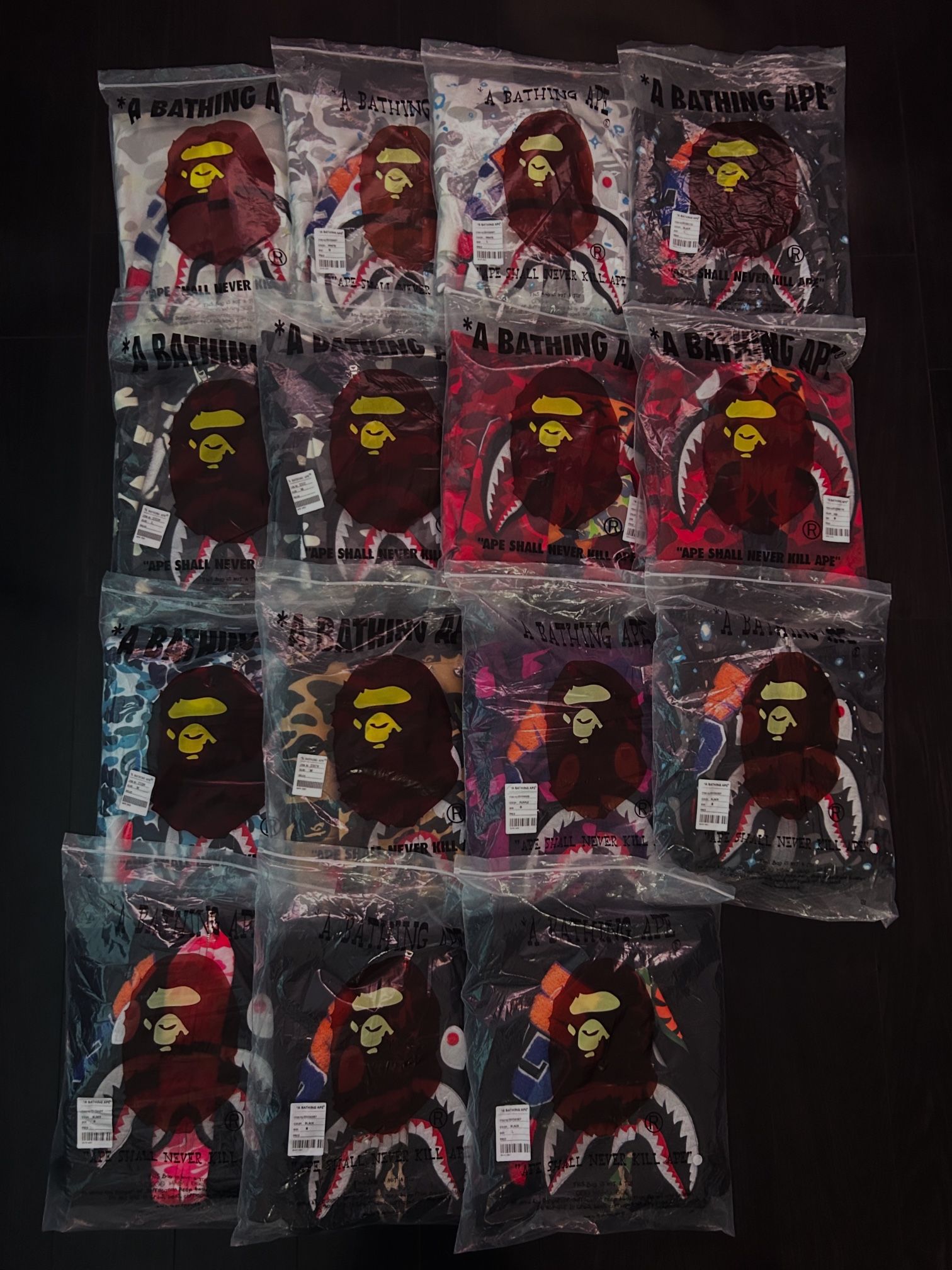 Bape Hoodies. Check description