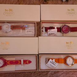 Authentic Coach Boyfriend Watch
