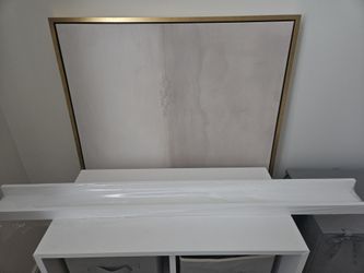 White Floating Shelf